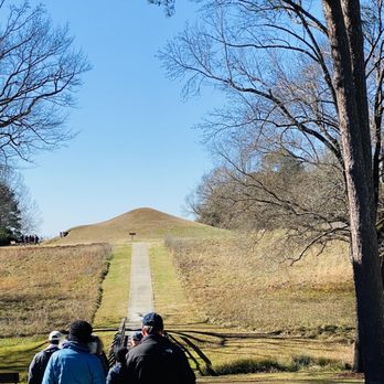 Ocmulgee National Monument - Walk to earth mound from visitor center - Landmarks & Historical Buildings Near Me - Macon, Georgia Ocmulgee National Monument - Walk to earth mound from visitor center - Landmarks & Historical Buildings Near Me - Macon, Georgia
