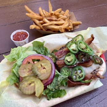 Sylvester's Burgers - Fries are fresh hot crispy - Burgers Near Me - Los Osos, California