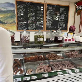 Glondo's Sausage Co - a display of sausages - Meat Shops Near Me - Cle Elum, Washington