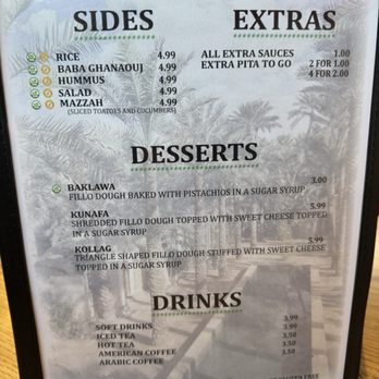 Oasis Mediterranean restaurant - Menu July 2026 - Mediterranean Near Me - Gallup, New Mexico Oasis Mediterranean restaurant - Menu July 2026 - Mediterranean Near Me - Gallup, New Mexico