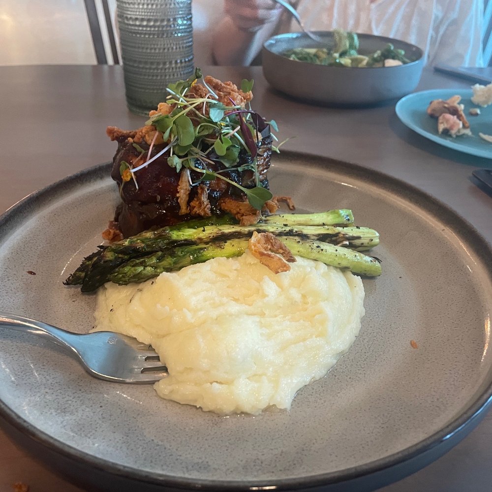 Terra Tempe Kitchen & Spirits - Bacon-Wrapped Bison Meatloaf - Seafood Near Me - Tempe, Arizona Terra Tempe Kitchen & Spirits - Bacon-Wrapped Bison Meatloaf - Seafood Near Me - Tempe, Arizona