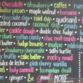 Sweet Ashley's - Their flavors. And many more... - Ice Cream & Frozen Yogurt Near Me - Norwalk, Connecticut Sweet Ashley's - Their flavors. And many more... - Ice Cream & Frozen Yogurt Near Me - Norwalk, Connecticut