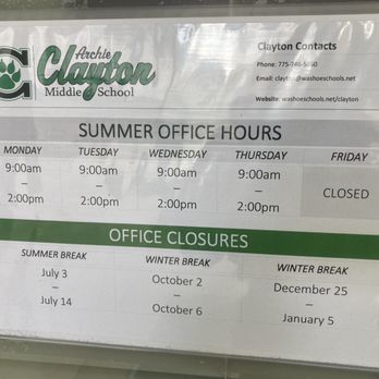Clayton Pre-AP Academy - Hours! - Middle Schools & High Schools Near Me - Reno, Nevada Clayton Pre-AP Academy - Hours! - Middle Schools & High Schools Near Me - Reno, Nevada