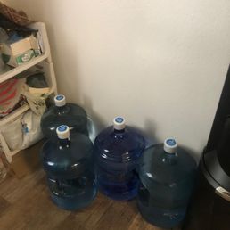 Water bottles