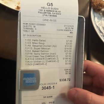 Hello Sushi - Recipe for party of 7! - Sushi Bars Near Me - Fullerton, California Hello Sushi - Recipe for party of 7! - Sushi Bars Near Me - Fullerton, California