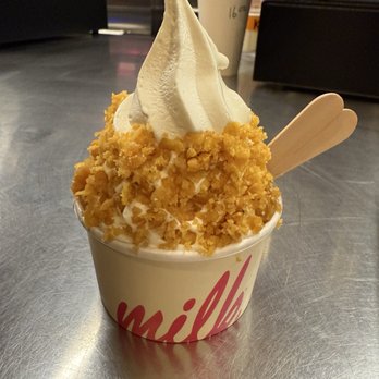Milk Bar - Cereal Milk Soft Serve with Cereal Crunch - Desserts Near Me - Las Vegas, Nevada