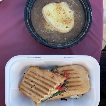 Clos LaChance Winery - Panini & French onion soup. - Wineries Near Me - San Martin, California Clos LaChance Winery - Panini & French onion soup. - Wineries Near Me - San Martin, California
