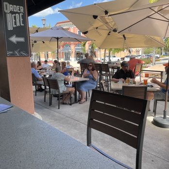 Tommy Bahama Marlin Bar - Outdoor patio seating. - Seafood Near Me - Estero, Florida Tommy Bahama Marlin Bar - Outdoor patio seating. - Seafood Near Me - Estero, Florida