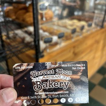 Harvest Moon Bakery - Don't forget the Rewards program! - Bakeries Near Me - Fort Smith, Arkansas Harvest Moon Bakery - Don't forget the Rewards program! - Bakeries Near Me - Fort Smith, Arkansas