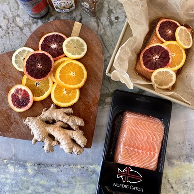 Citrus & Honey Glazed Salmon - Nordic Catch recipes! Featuring our very own Los Angeles fans, creating their favorite Nordic Catch dishes! Check out these easy-to-make recipes from influencers, food bloggers, lifestyle coaches, and household chefs! Citrus & Honey Glazed Salmon - Nordic Catch recipes! Featuring our very own Los Angeles fans, creating their favorite Nordic Catch dishes! Check out these easy-to-make recipes from influencers, food bloggers, lifestyle coaches, and household chefs!