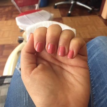 K D Nails - What my gel mani looked like the day of. - Nail Salons Near Me - Costa Mesa, California