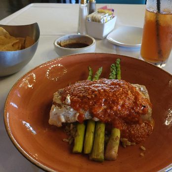 Provecho Y Salud - Deliciously flavorful
Mahi Mahi w roasted red bell pepper sauce. - Tapas/Small Plates Near Me - Harlingen, Texas Provecho Y Salud - Deliciously flavorful
Mahi Mahi w roasted red bell pepper sauce. - Tapas/Small Plates Near Me - Harlingen, Texas