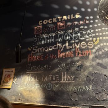 The Will & The Way - Drink menu - Cocktail Bars Near Me - New Orleans, Louisiana The Will & The Way - Drink menu - Cocktail Bars Near Me - New Orleans, Louisiana