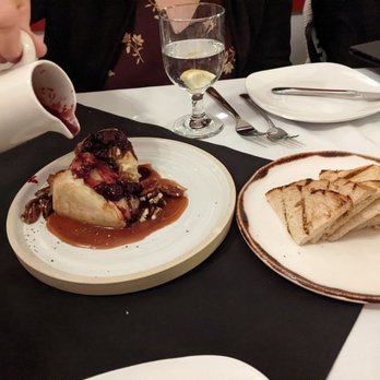 Brasserie Bardot - Comes with berry compote to pour over - French Near Me - Edmonton, Alberta Brasserie Bardot - Comes with berry compote to pour over - French Near Me - Edmonton, Alberta