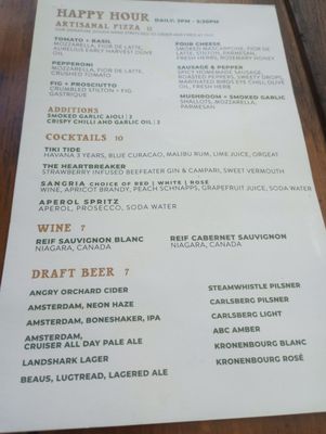 Menu photo 2 The Clarendon Tavern Ottawa, ON