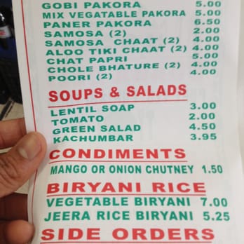 Doaba Deli - Menu (1) - Indian Near Me - New York, New York