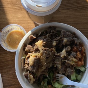 Mi Sant - Bulgogi kimchi bowl with noodles and peanut sauce - Bakeries Near Me - Roseville, Minnesota