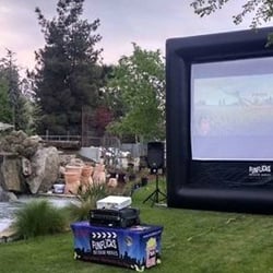 Fun Flicks of Connecticut - Change your backyard to an outdoor movie theater. Oh! Don't forget the popcorn!