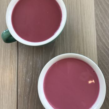 Happy + Hale - Pink latte - Juice Bars & Smoothies Near Me - Raleigh, North Carolina Happy + Hale - Pink latte - Juice Bars & Smoothies Near Me - Raleigh, North Carolina