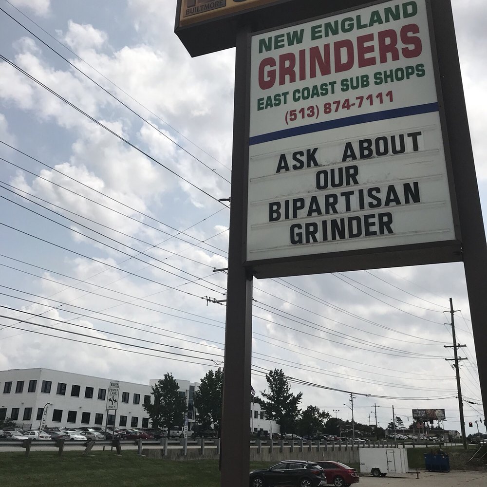 New England Grinders - Sign - Italian Near Me - Cincinnati, Ohio
