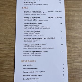 Kothai Republic - Drink menu 7/2023 - Wine Bars Near Me - San Francisco, California Kothai Republic - Drink menu 7/2023 - Wine Bars Near Me - San Francisco, California