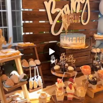 The Simple Luxe - The dessert table with backdrop was absolutely beautiful! - Party Equipment Rentals Near Me - Norwalk, California