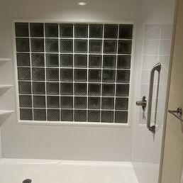 After tub removed.