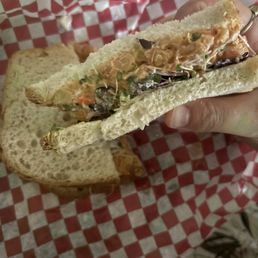 Buffalo chickpeas sandwich Buffalo chickpeas sandwich