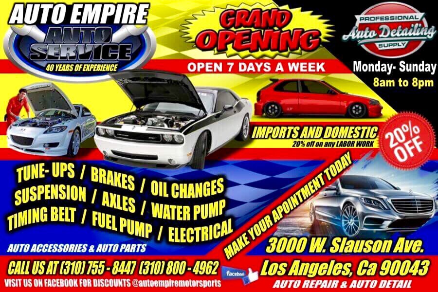 AUTO EMPIRE MOTORSPORTS Updated June 2024 36 Photos 3000 W