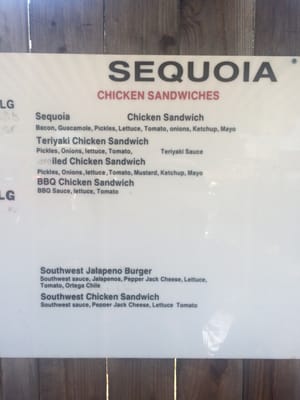 Menu photo 2 Sequoia Burger Sebastopol, CA Menu photo 2 Sequoia Burger Sebastopol, CA