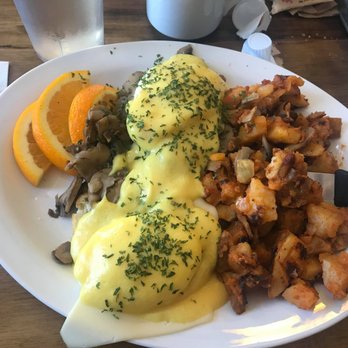 The Lighthouse Restaurant - Vegetarian Eggs Benny w/ home fries. - Breakfast & Brunch Near Me - Prince Edward, Ontario The Lighthouse Restaurant - Vegetarian Eggs Benny w/ home fries. - Breakfast & Brunch Near Me - Prince Edward, Ontario