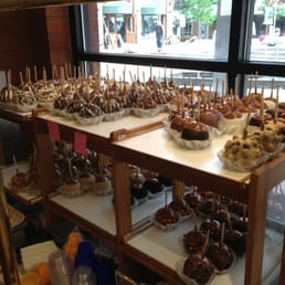 A window full of Caramel Apples A window full of Caramel Apples