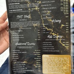 Eleven Nail Bar - Nails and other things menu