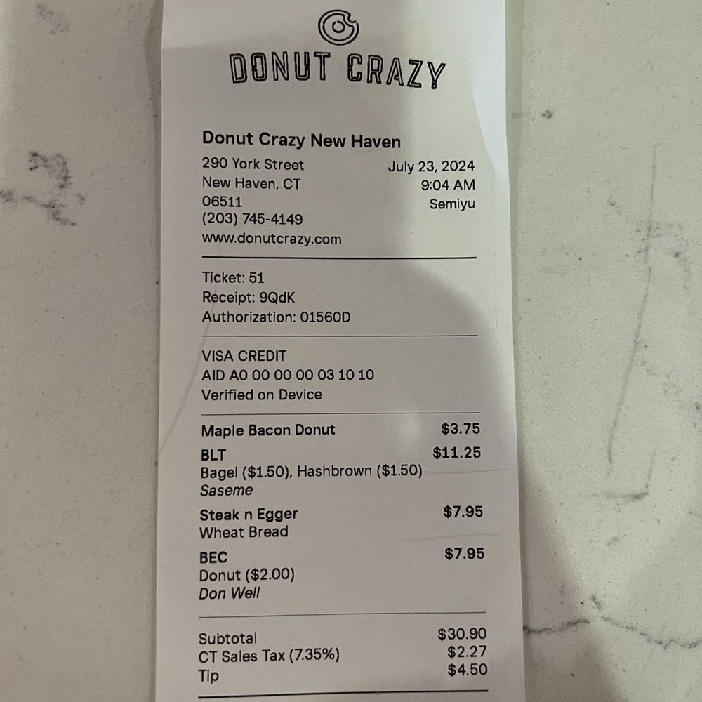 Donut Crazy - New Haven - Donuts Near Me - New Haven, Connecticut