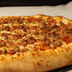 Big Daddy's Pizza - Coronary the meat lover pizza