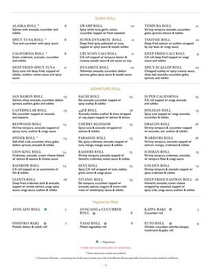 Menu photo 7 Sachi Sushi San Ramon, CA Menu photo 7 Sachi Sushi San Ramon, CA