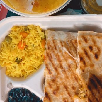 Appu's Cafe - Grilled Veggie Quesadilla, Yellow Lentil Soup, 911 chutney sauce - Vegan Near Me - Long Beach, California Appu's Cafe - Grilled Veggie Quesadilla, Yellow Lentil Soup, 911 chutney sauce - Vegan Near Me - Long Beach, California