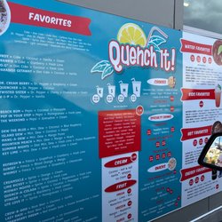 Quench It - Eagle Mtn - Menu