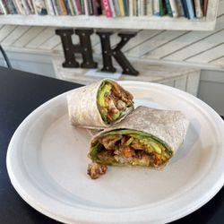 Harvest Kitchen - Jerk chicken sandwich