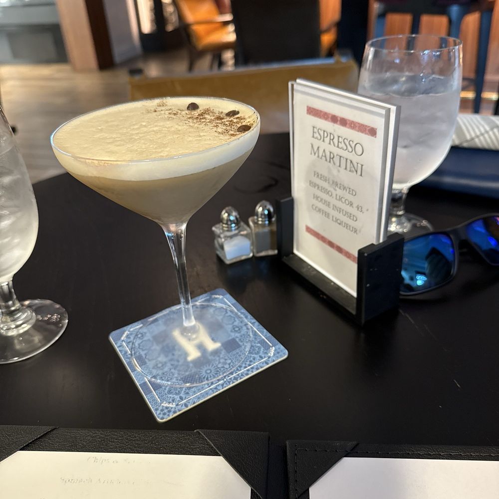 Boiler Room - The house original espresso martini by Eric - best Bartender, server and gives great suggestions - Cocktail Bars Near Me - Solvang, California