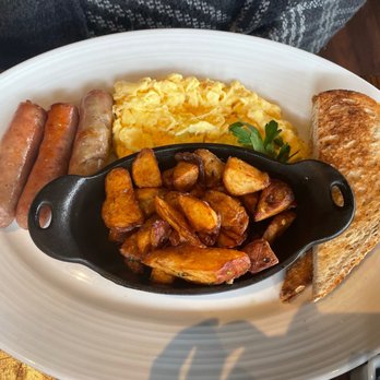 Pinstripes - Pinstastic Breakfast with Sausage - Bowling Near Me - North Bethesda, Maryland