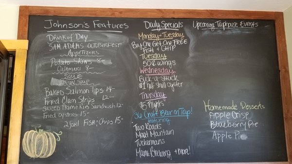 Menu photo 5 Johnson's Seafood and Steak - New Durham New Durham, NH Menu photo 5 Johnson's Seafood and Steak - New Durham New Durham, NH