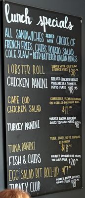 Menu photo 1 Moonakis Cafe East Falmouth, MA