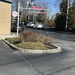 Shell - Dunkin' Donuts drive thru they also have an inside counter
