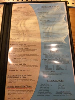 Menu photo 8 Seward's Folly Bar & Grill Anchorage, AK
