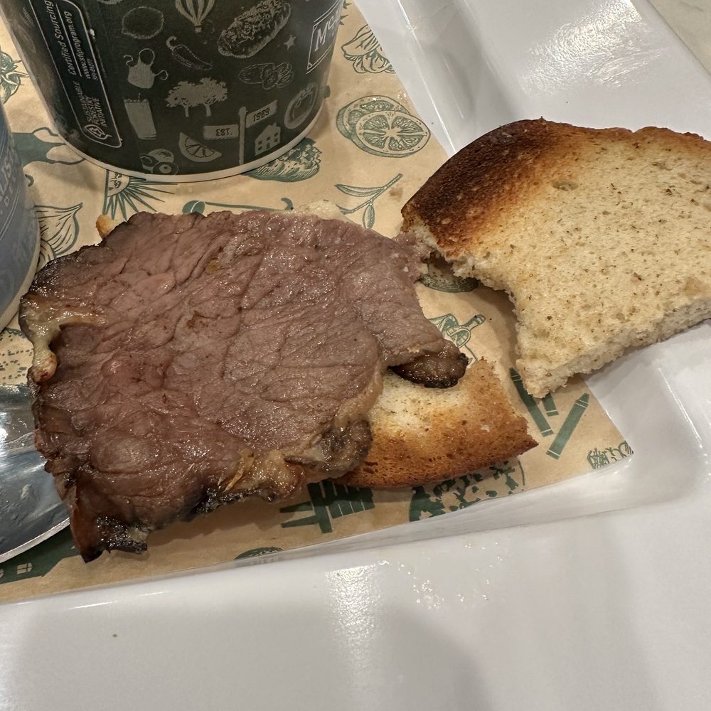 Gluten free bread French Dip and potato soup. Gluten free bread French Dip and potato soup.