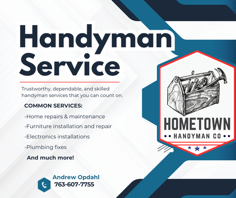 Hometown Handyman Logo
