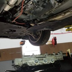 Ultramatic Diesel Performance - Transmission being serviced.