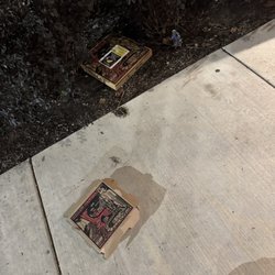 The Cove NY Style Pizzeria - Our pizza that was delivered
