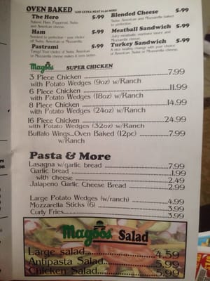 Menu photo 2 Magoos Pizza Bakersfield, CA Menu photo 2 Magoos Pizza Bakersfield, CA